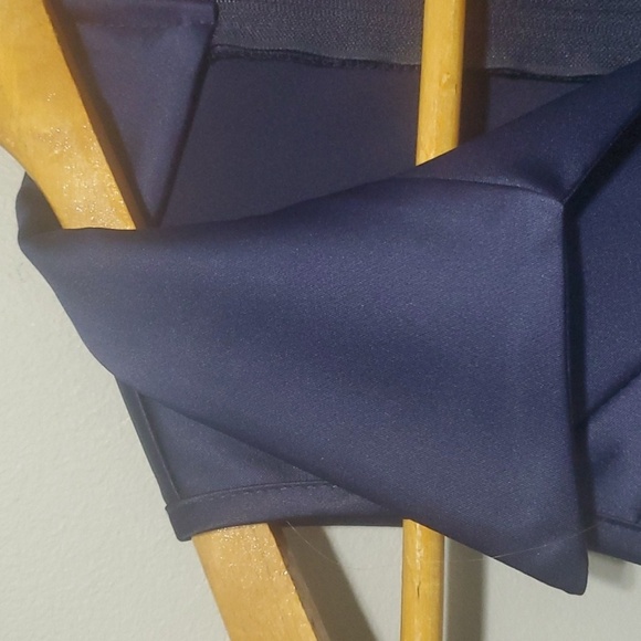 JS Collection top women's size 6 blue sleeveless blouse zip back v-neck … - Picture 4 of 11